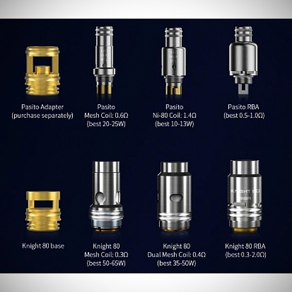 Переходник на испарители Pasito для Smoant Pasito и Knight